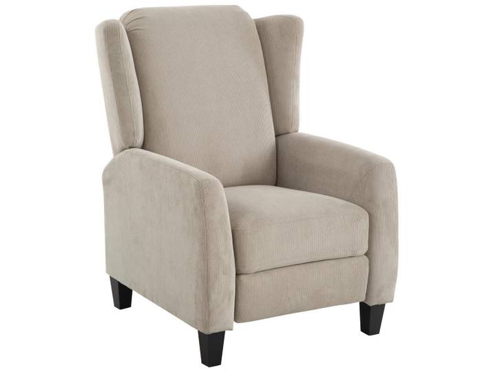 P & B Relaxsessel Panna, Hellgrau, Metall, 80x105x87-157 cm, Relaxfunktion, Wohnzimmer, Sessel, Relaxsessel