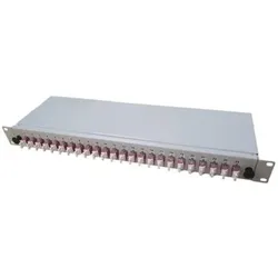 EFB Elektronik Teilbestückte Breakoutbox mit 12 LC-Duplex Kupplungen OM4 Teilbestückte Breakoutbox ausgestattet mit, Serverschrank Zubehör