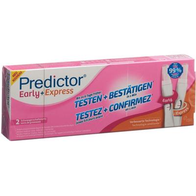 Predictor Early+Express Schwangerschaft Test 2 Stk St