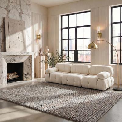 SAFAVIEH Handmade Aspen Shag Ashton Solid Wool Rug