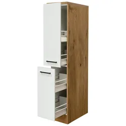 Apothekerschrank Avila Eichefarben/Magnolie