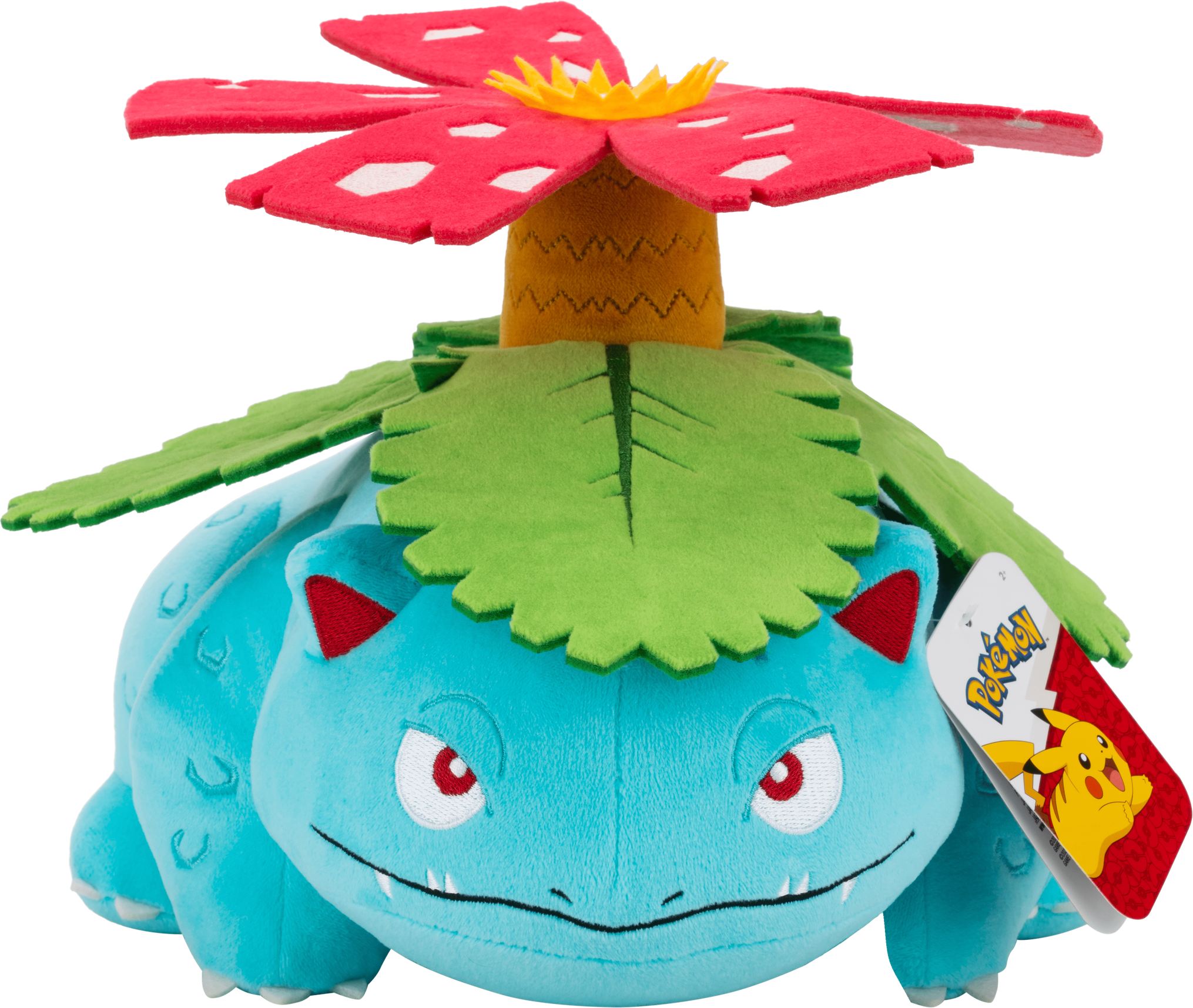 Pokemon Pokémon 12 Inch Plush Venusaur for Kids - 12 inches tall, Soft Plush, Vibrant Colors