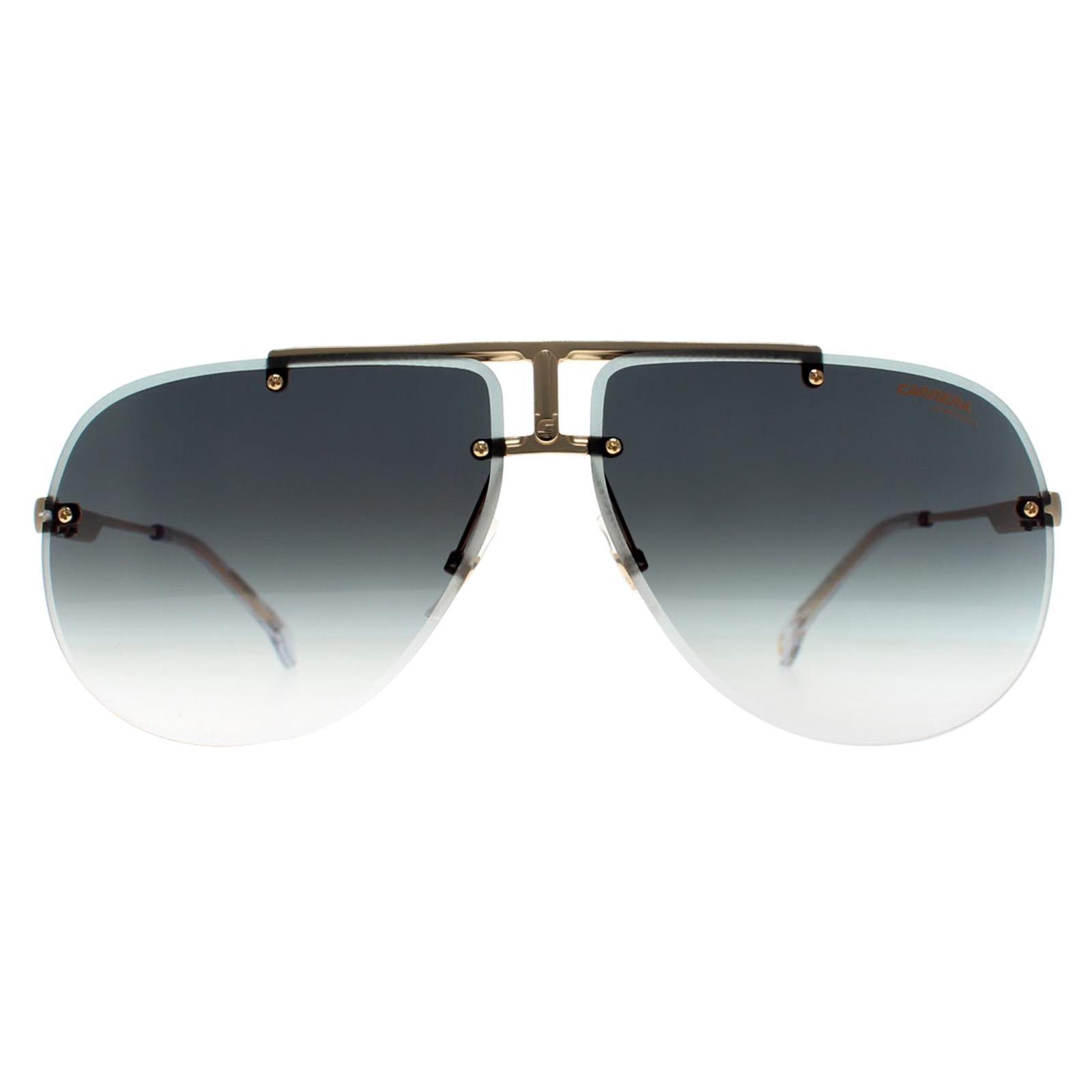Carrera Aviator Heren Goud Kristal Groen Gradiënt Carrera 1052/S