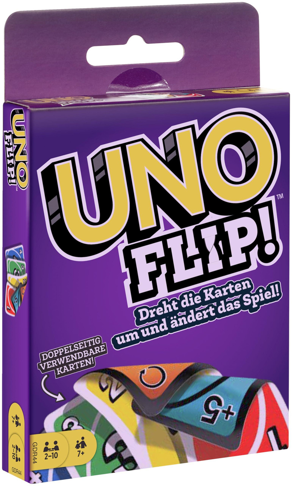 Mattel Games UNO FLIP! Kaartspel voor 2-10 spelers