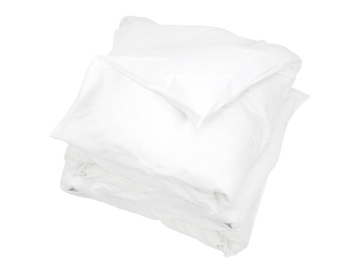 Housse de couette uni 300x240 cm coton ALTO Blanc