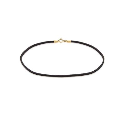 Choker ELLI "Halskette Basic Trend Blogger Choker Velour 925 Silber" Gr. 36, gold, Halsketten, Damen, 36, ohne Stein, Silber 925 (Sterlingsilber)
