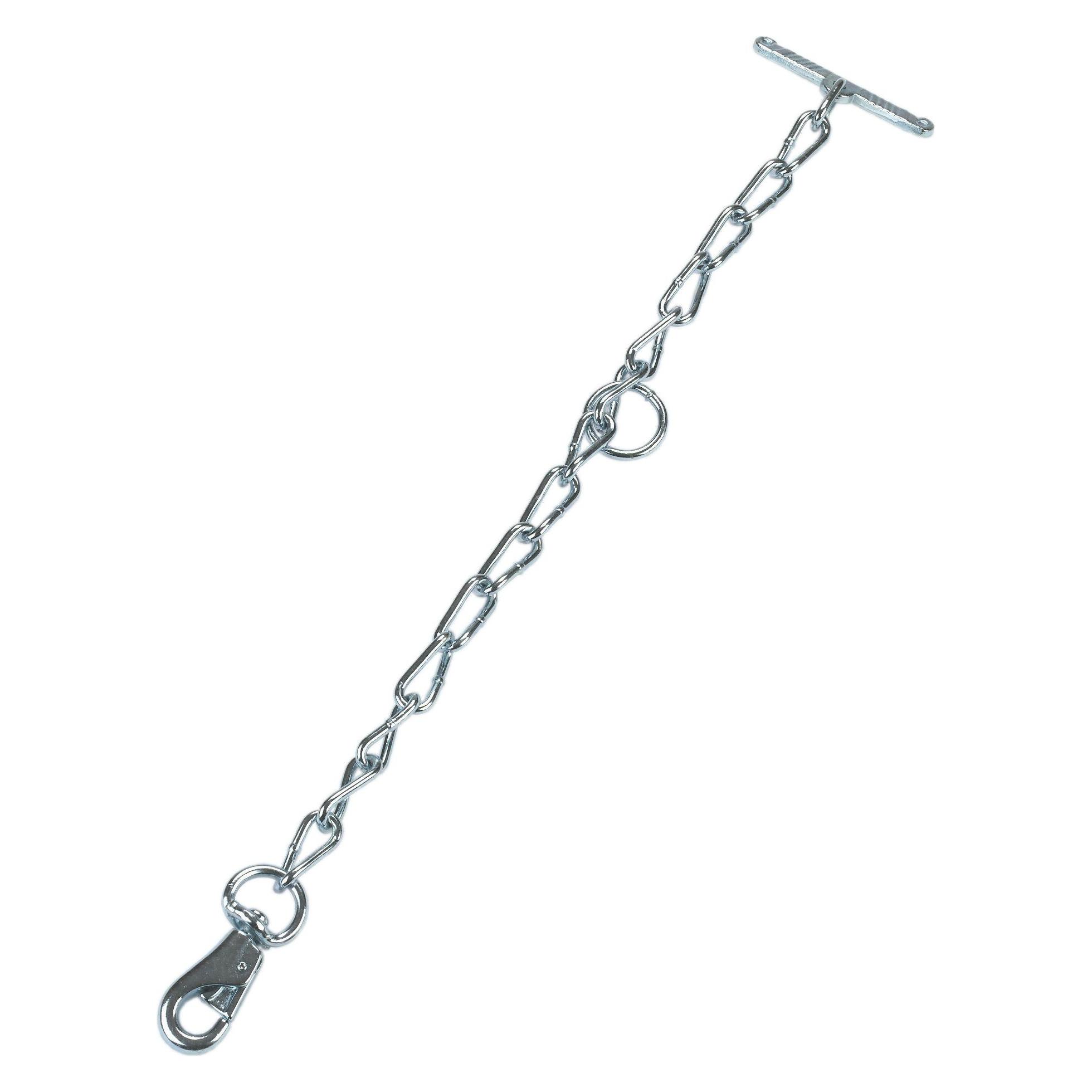 Kerbl Kettenteil einteilig mit Drehkarabiner, 6mm (12509)