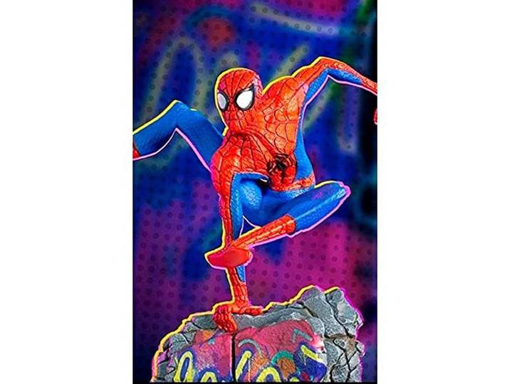 Iron Studios Spider-Man: Into The Spider-Verse BDS Art Scale Deluxe Statue 1/10 Peter B. Parker 21 cm, 22319-10