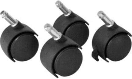 Hailo Accessoires pour Big-Box 40/60 Roulettes emboîtables noir (1580001)