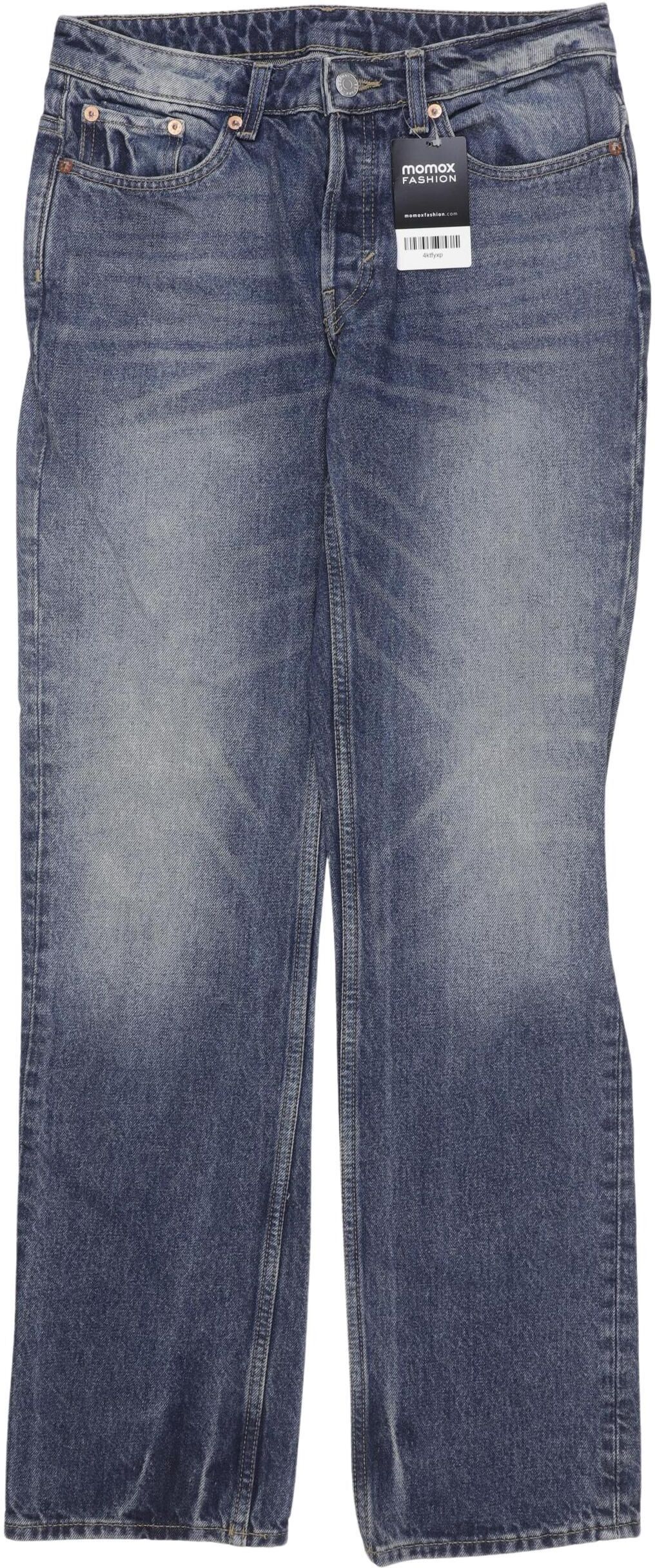 Weekday Herren Jeans, Blau, Gr. W27, Baumwolle - Second Hand