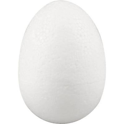 Creativ Company Styropor-Eier, H 7 cm, Weiß, 50 Stk