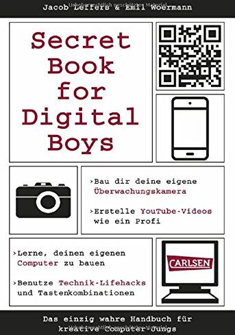 Jacob Leffers - Secret Book for Digital Boys: Das einzig wahre Handbuch für kreative Computer-Jungs - Preis vom 02.10.2026 23:42:20 h