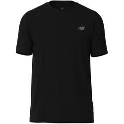 New Balance, Herren, Sportshirt, Run T-Shirt (XXL), Schwarz