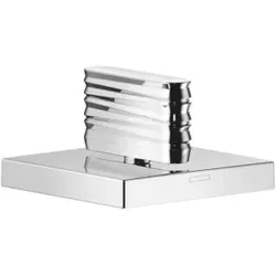 Dornbracht Cl.1 Seitenventil 20001705-00 rechtsschließend, kalt, WAVES-Struktur, chrom