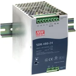 MeanWell, Systemstromversorgung, Mean Well SDR-480 series SDR-480-48 - Netzteil (DIN-Schienenmontage möglich)