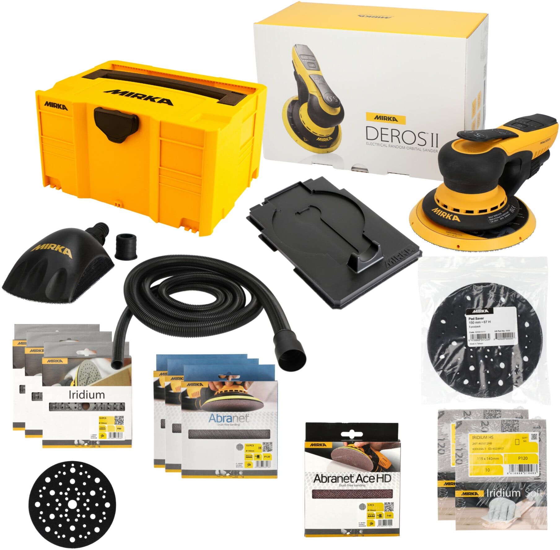 Mirka System Medium DEROS II (KIT2607JCDMDE)