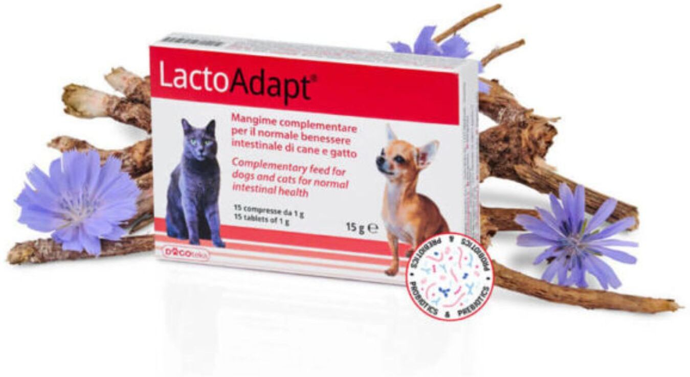 Dogoteka LactoAdapt 2023 per Cani e Gatti 15 compresse