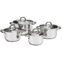 Ambition BERRY 68879 8 CZ, Pfannenset + Topfset, Silber