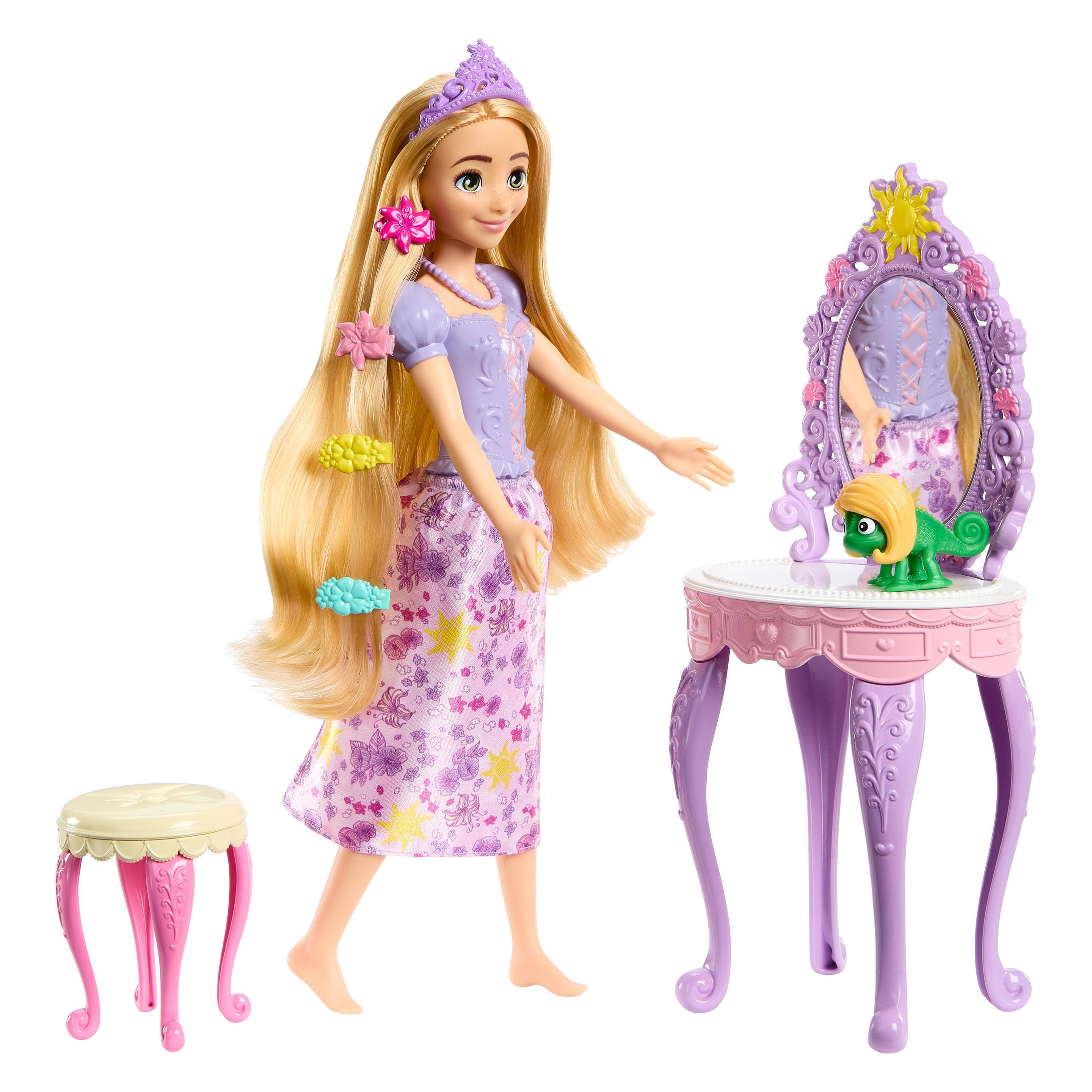 Mattel Puppe Princesses Disney Rapunzel (HLX28)