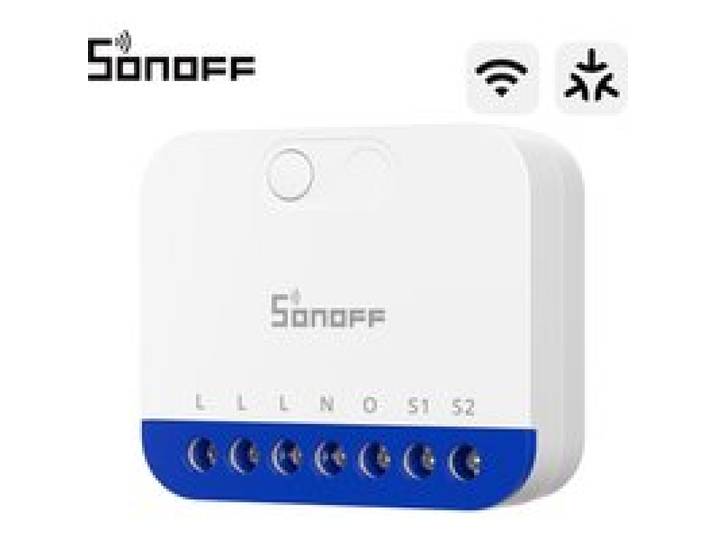 SONOFF MINI-DIM Extreme Matter Over Wi-Fi Slimme Dimmer Schakelaar Flikkervrij Dimmen Brede Verlichtingscompatibiliteit Energiebewaking