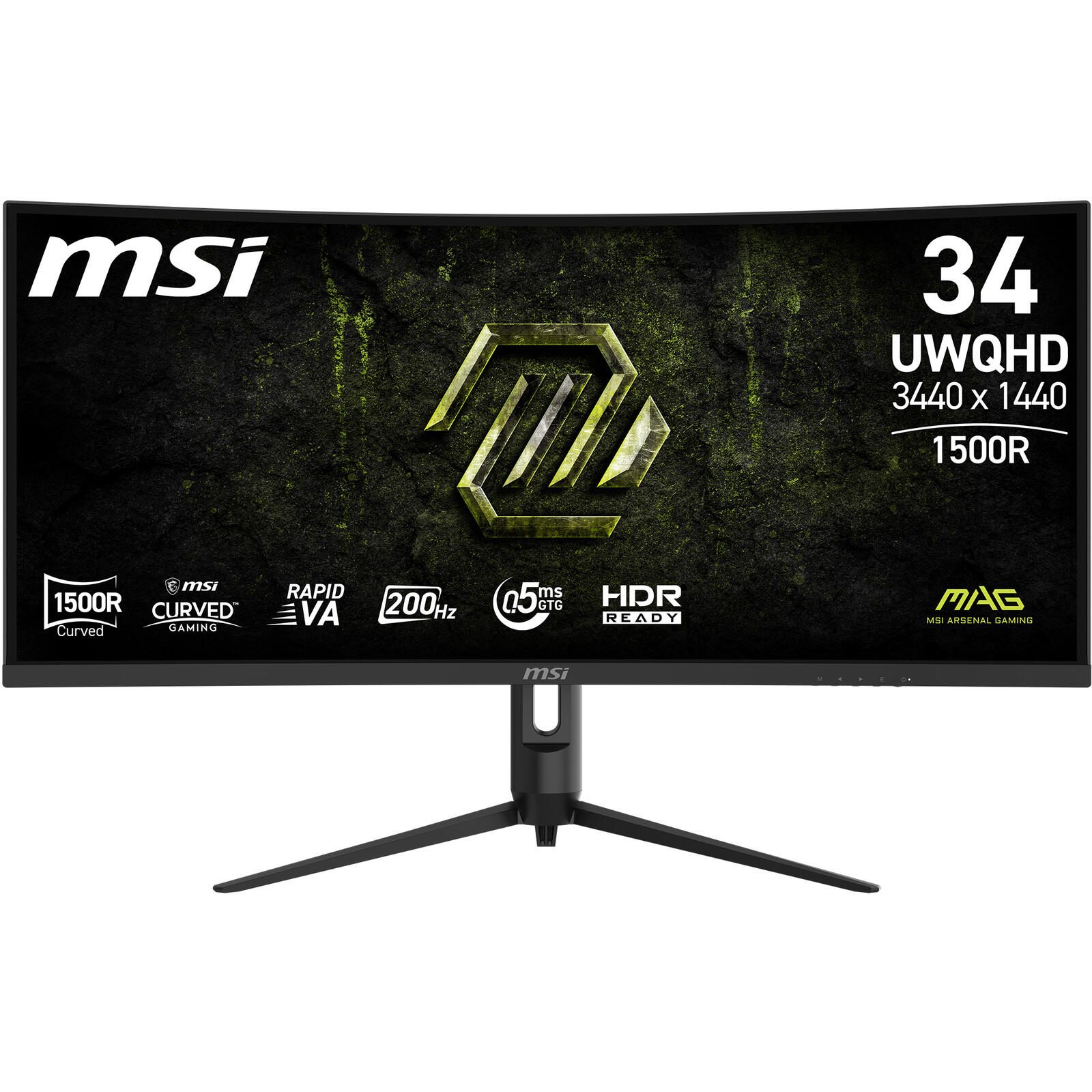 MSI MAG 342CQRFDE E20 Gaming Monitor 86,36 cm (34") 9S6-3DB64H-090