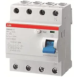 ABB, Schutzschalter, F204A-40/0,1 FI-Schutzschalter 40A 4p 100mA
