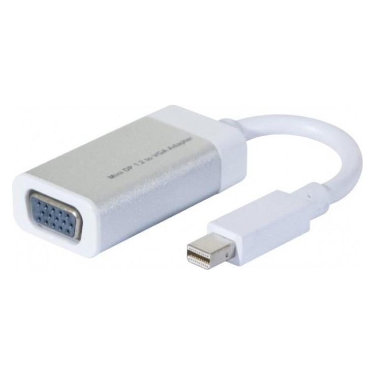 Exertis Connect Mini Displayport 1.2 zu VGA Konverter Zum Anschluss eines Monitors oder Beamers mit VGA-Anschluss an (127383)
