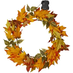 Star Trading, Lichterkette, Kranz Autumn (0.45 m)
