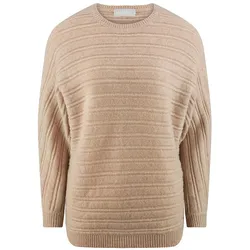 Rundhals-Pullover Kaschmir include beige, 38