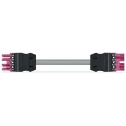 Wago 771-9994/005-607 konfektionierte Verbindungsleitung,Eca,Buchse Stecker,pink 7719994005607