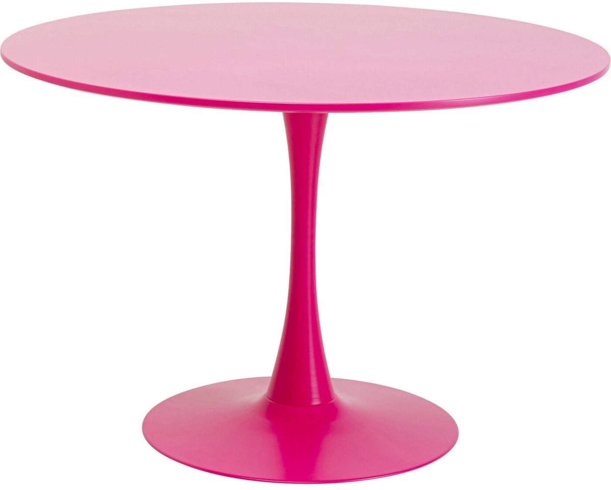 Kare Design Eettafel Schickeria Rond Roze Ø110 cm