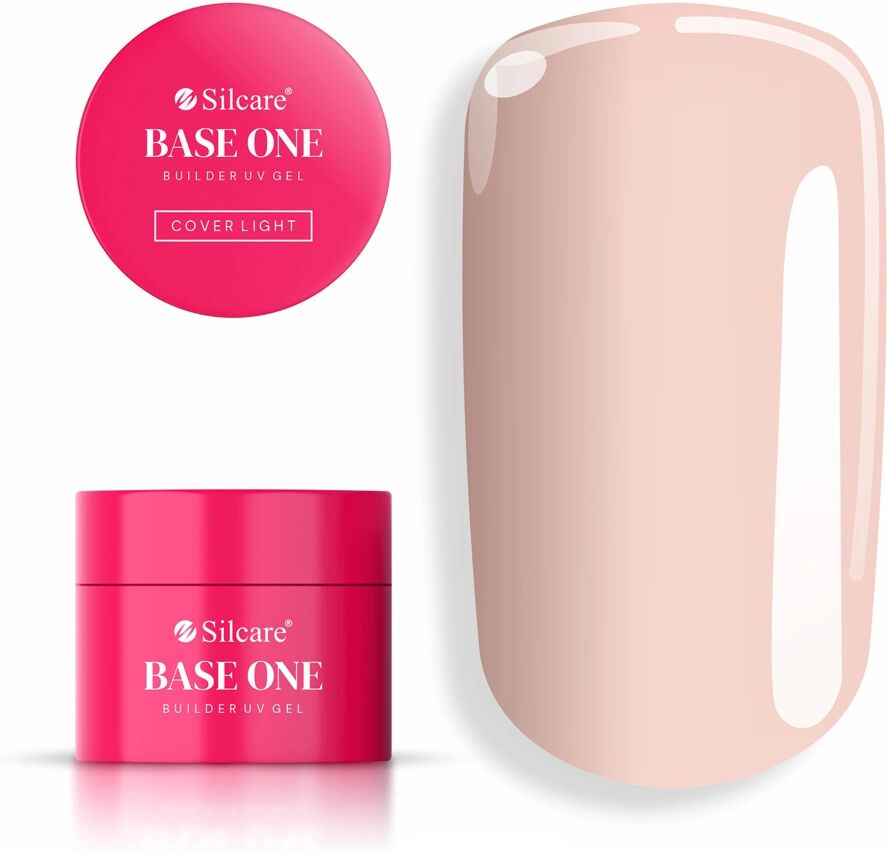 Gel coprente UV Base One Cover Light 50 gr Silcare 50 GR