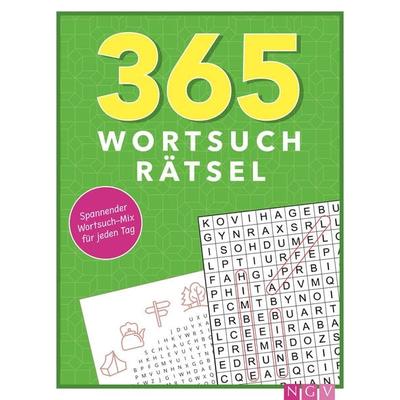 365 Wortsuchrätsel, Taschenbuch von , Naumann & Göbel, 978-3-625-19738-6