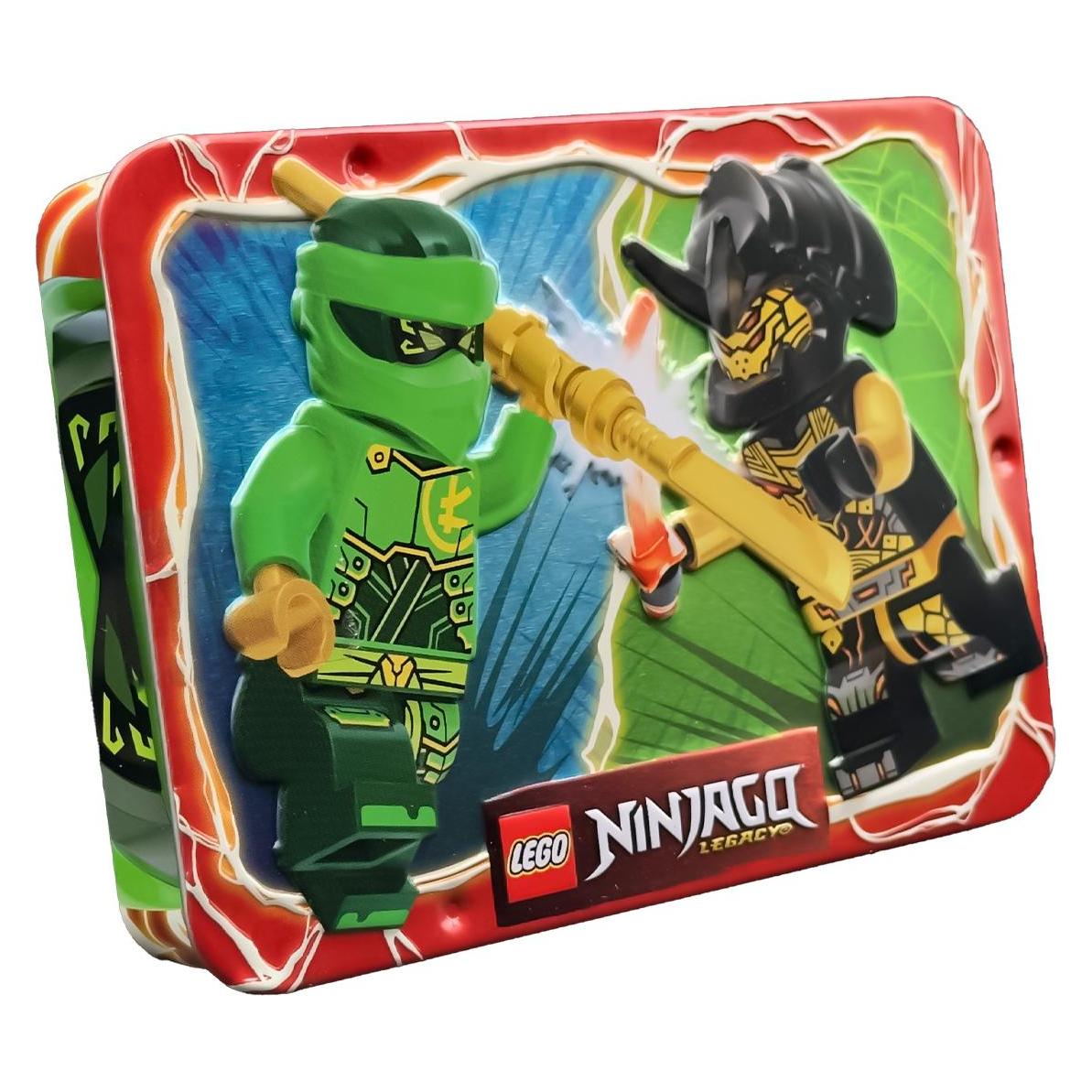 LEGO Ninjago Set - Tin Dose + 4 Booster Packu (Deutsch, Booster Pack, Box Set & Collection) (2DD00136)