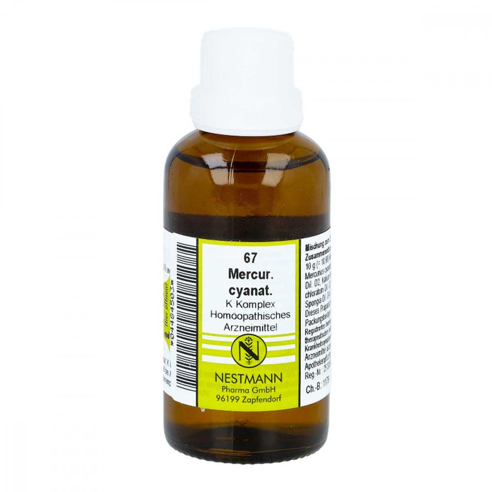 NESTMANN Pharma GmbH Mercurius Cyanatus K Komplex Nummer 67 Dilution 04484503