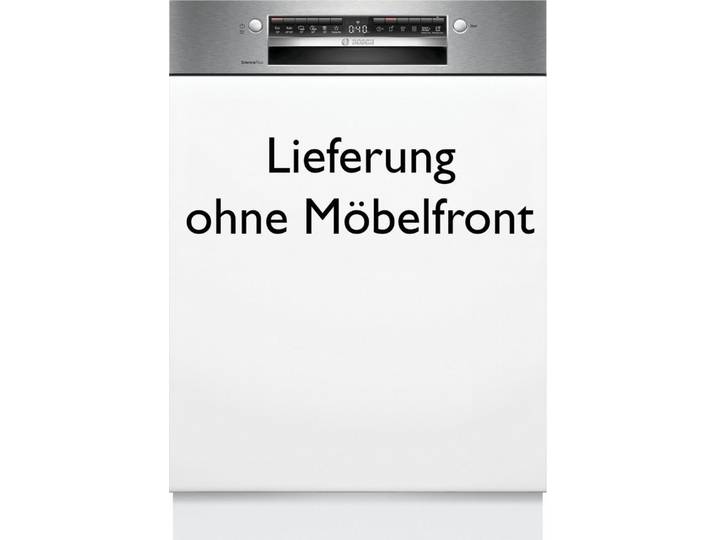 BOSCH teilintegrierbarer Geschirrspüler Serie 4 SMI4EAS28E, 13 Maßgedecke, Automatische Türöffnung für Effizienz, flexible Körbe & Schubladen