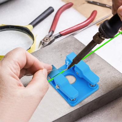 Drop Dash Deals Adjustable Soldering Station Wire Clamp Bracket Heavy Duty Workbench Tool For Precision Welding Adjustable Soldering Station Wire Clamp Bracket Heavy Duty Workbench Tool For Precision Welding