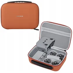 Sunnylife Walizka Pokrowiec Futerał Case Do Na Dji Neo + Kontroler Pilot + Akcesoria - Pomarańczowy / Ne-b864 (Drohnen Koffer, DJI Neo), Drohne Tasche, Orange