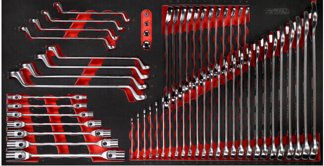 SCS Module de clés, 57 pcs, modules système 1.1/3 KS Tools (813.0057)