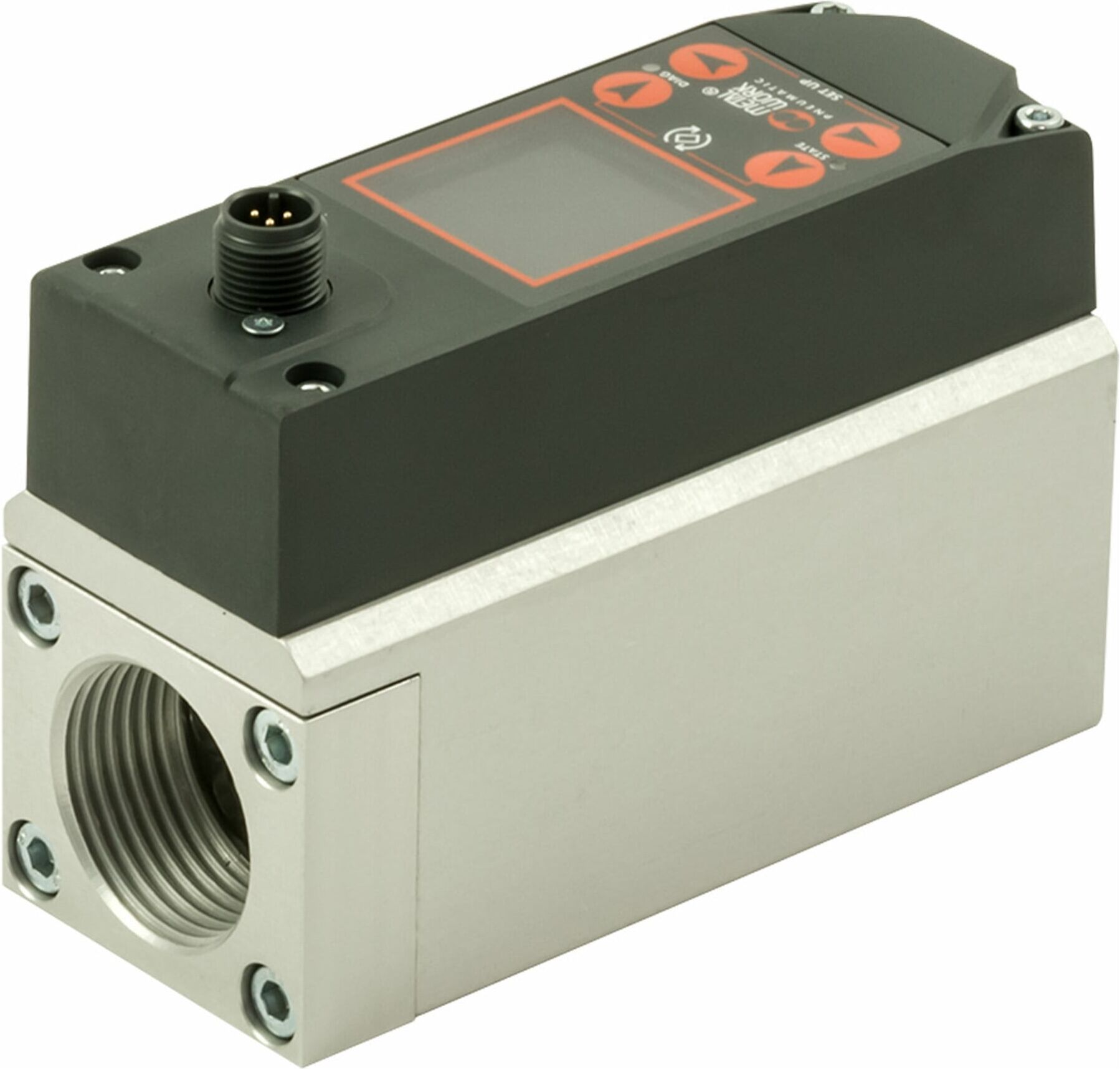 Riegler Durchflussmesser »FLUX«, BG 2, IO-Link/Display/Drucksensor (9000992610)