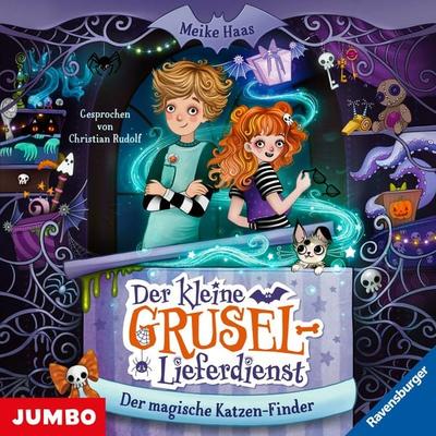 Der kleine Grusel-Lieferdienst. Der magische Katzen-Finder (Band 1, ungekürzt) - Meike Haas, Audio, 4029759201441
