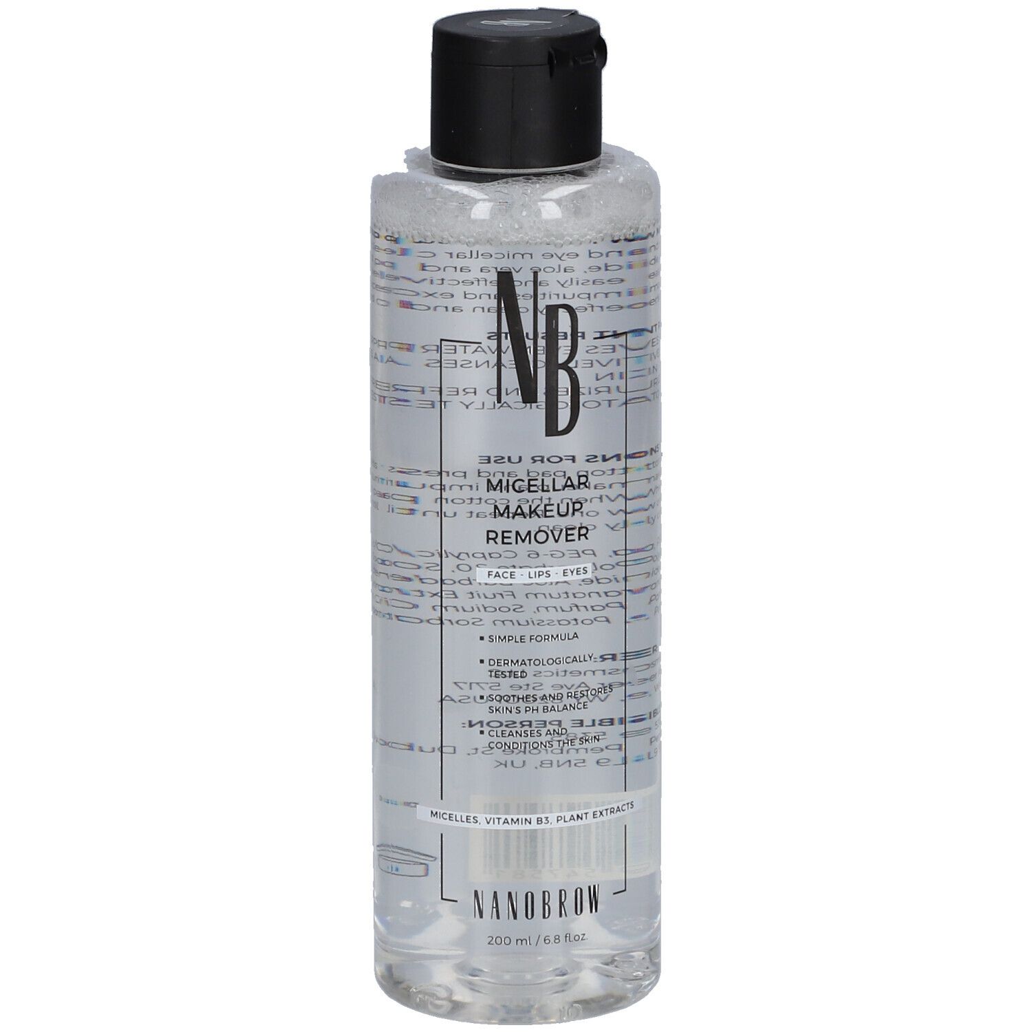 Nanobrow micellar makeup remover 200 ml Flüssigkeit