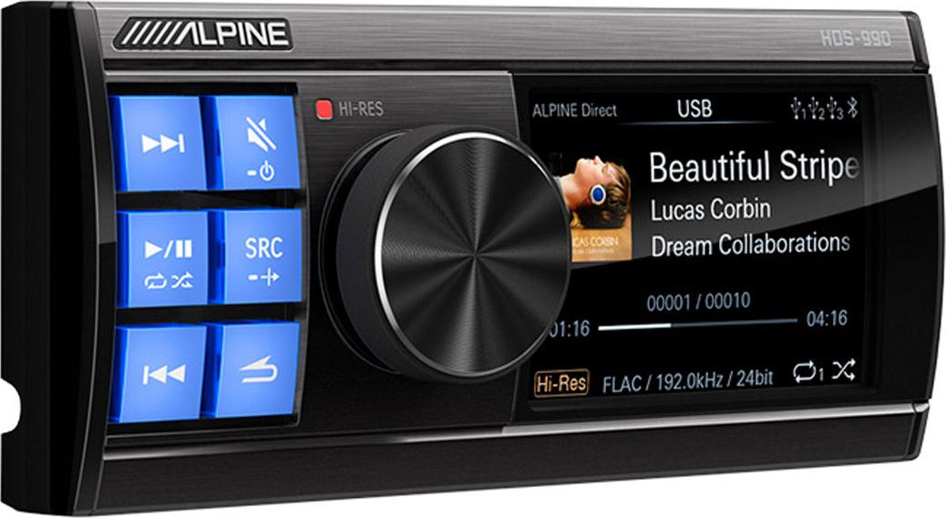 Alpine Status HDS-990 | Hi-Res Audio Media Player