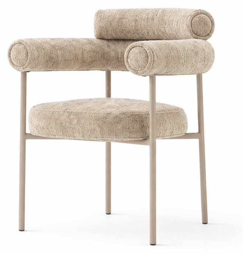 JVmoebel Moderne Design Eetkamerstoel met Armleuningen