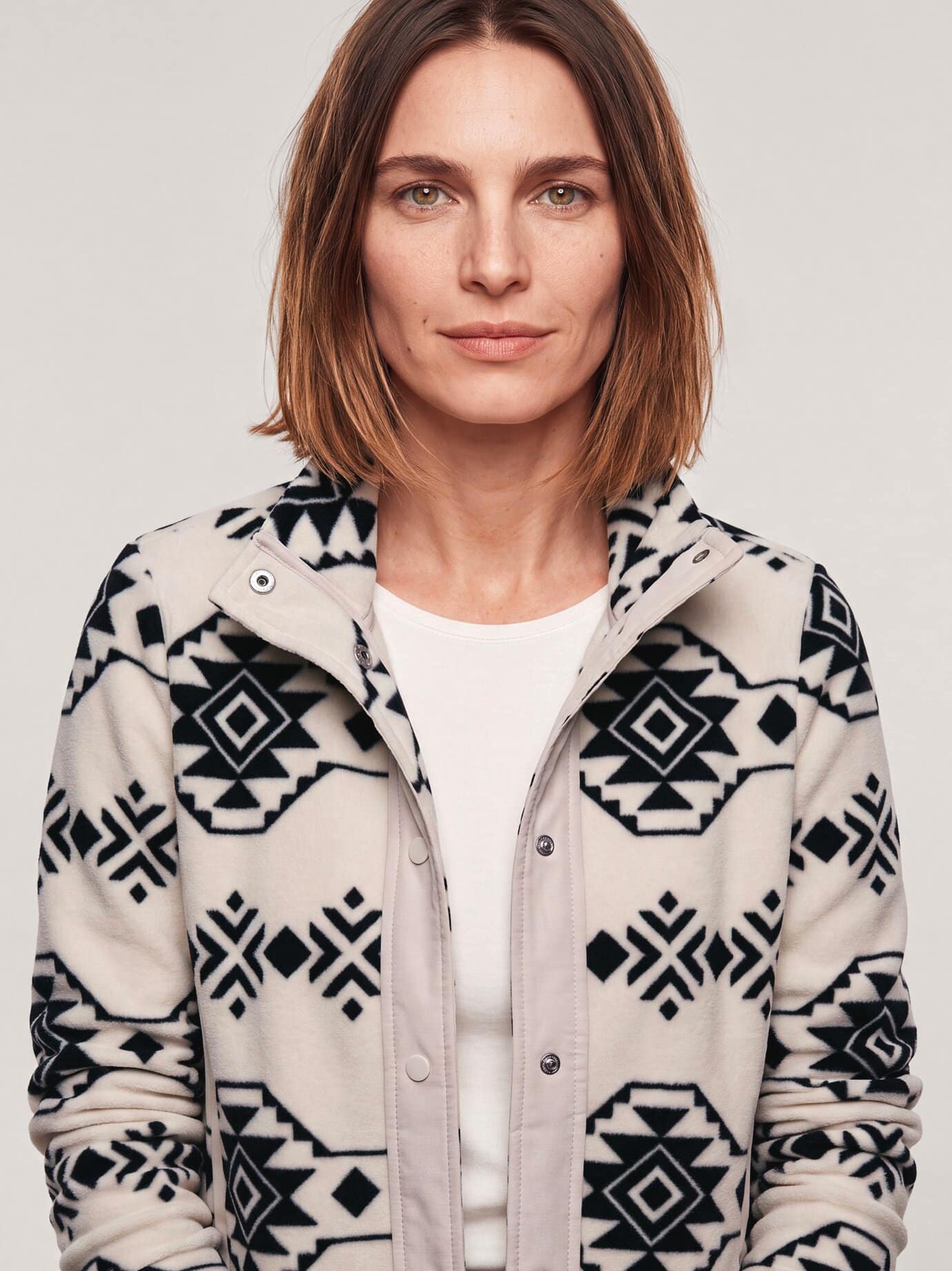 Walbusch Freizeitjacke Thermo-Fleece, #normale Größen, Farbe Beige, 42, kuschelig weich angenehm wärmend Damen