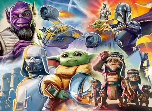 Ravensburger Puzzle The Mandalorian and Grogu (500 Teile)