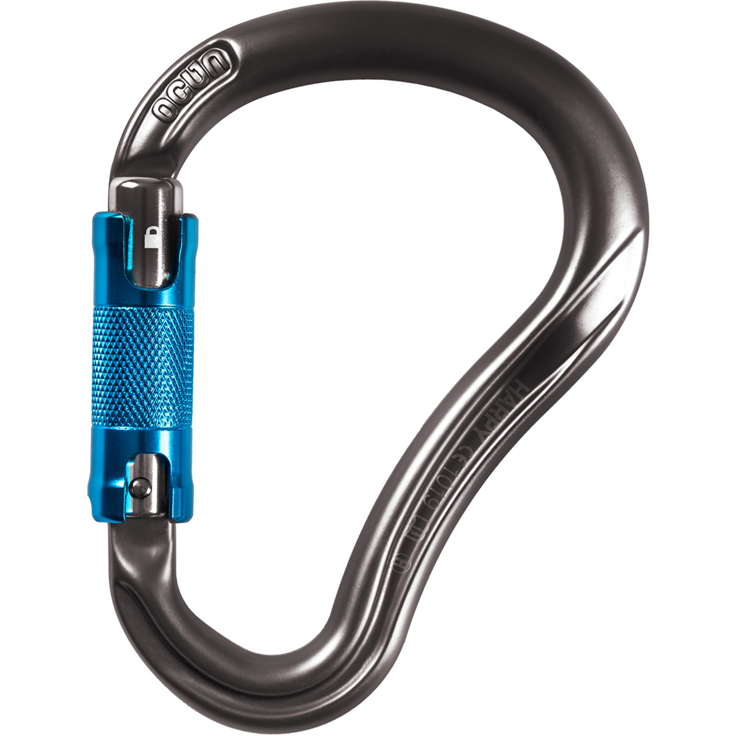 Ocun Harpy HMS Triple Karabiner Karabiner blau Alpinklettern | Sportklettern