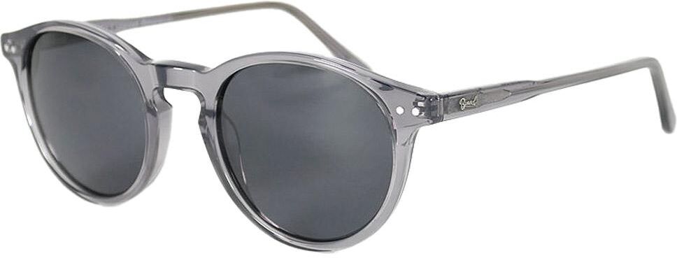 Binocle Eyewear  - California Shiny Grey Grey Polarized - Lunettes de soleil