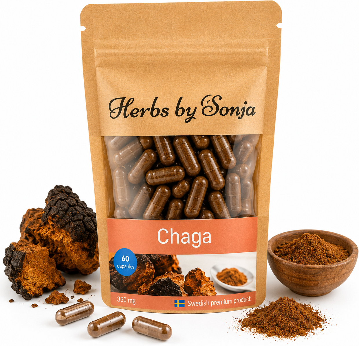 Chaga – 60 capsules