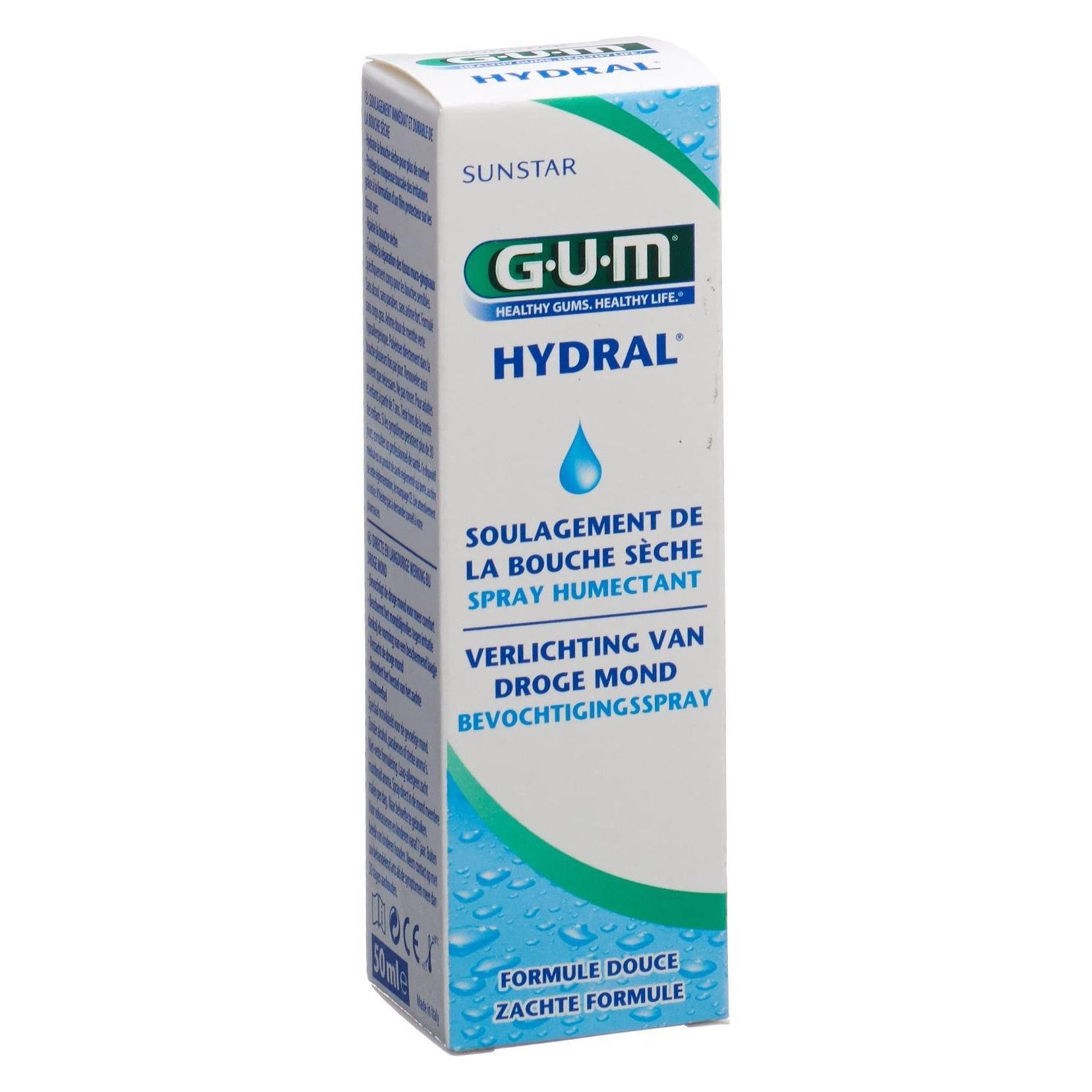 GUM SUNSTAR HYDRAL Feuchtigkeitsspray Feuchtigkeitsspray (50 ml, Mundspray) (16875)